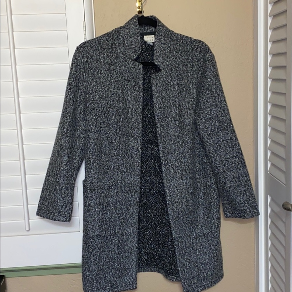 Salt & Pepper Lightweight Coat